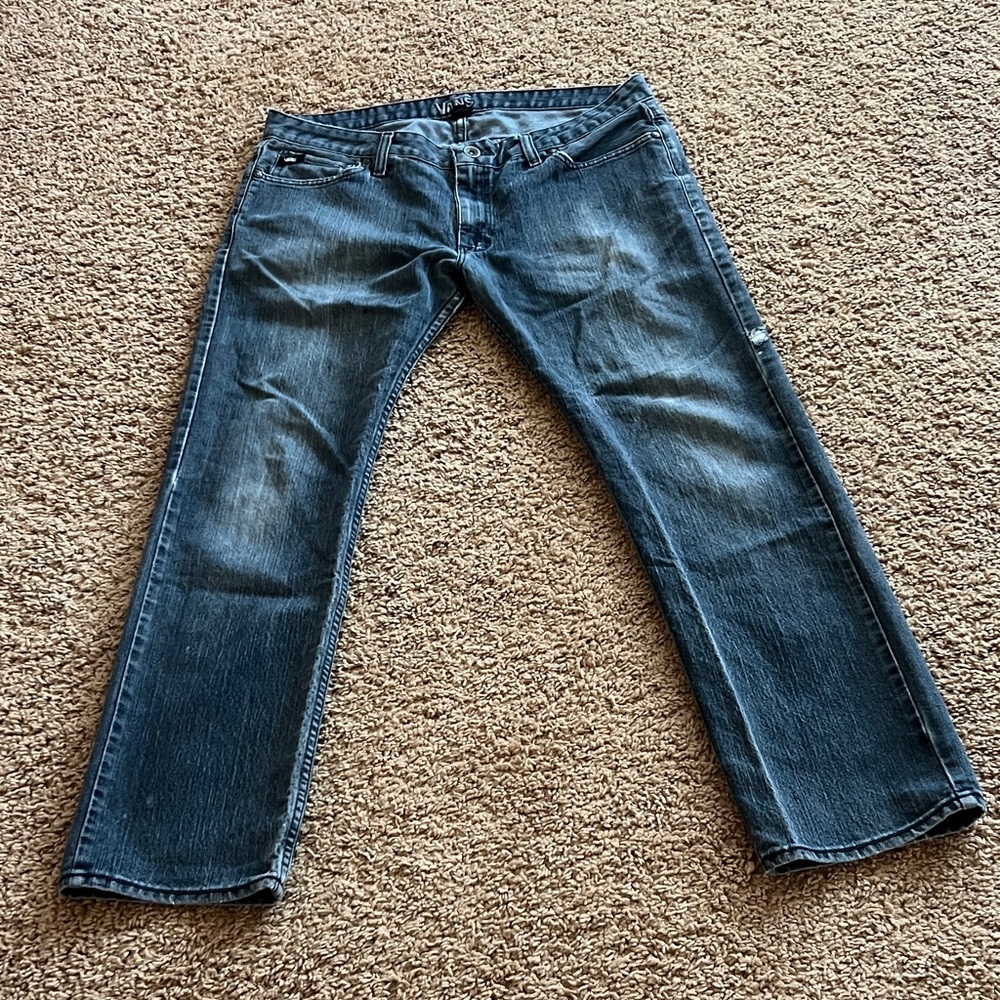 Vans Dark Blue Straight Jeans